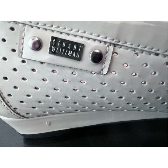 Stewart Weitzman Rivetmoc Flats Patent Leather loafers - Picture 9 of 10